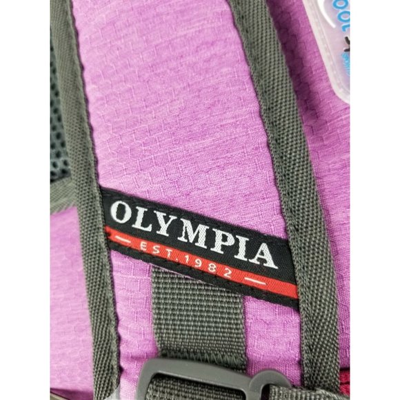 NEW OLYMPIA ADVENTURE TEAM WOODSMAN BACKPACK BOOKBAG 19" OUTDOOR DAYPACK - Picture 8 of 10